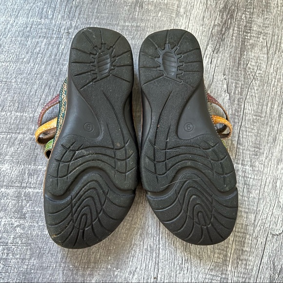 Elite by Conkys Sandals Mules Multicolor Size 9 - Picture 7 of 11